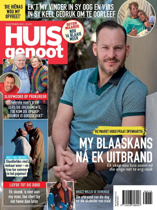 Title details for Huisgenoot by Media 24 Ltd - Available